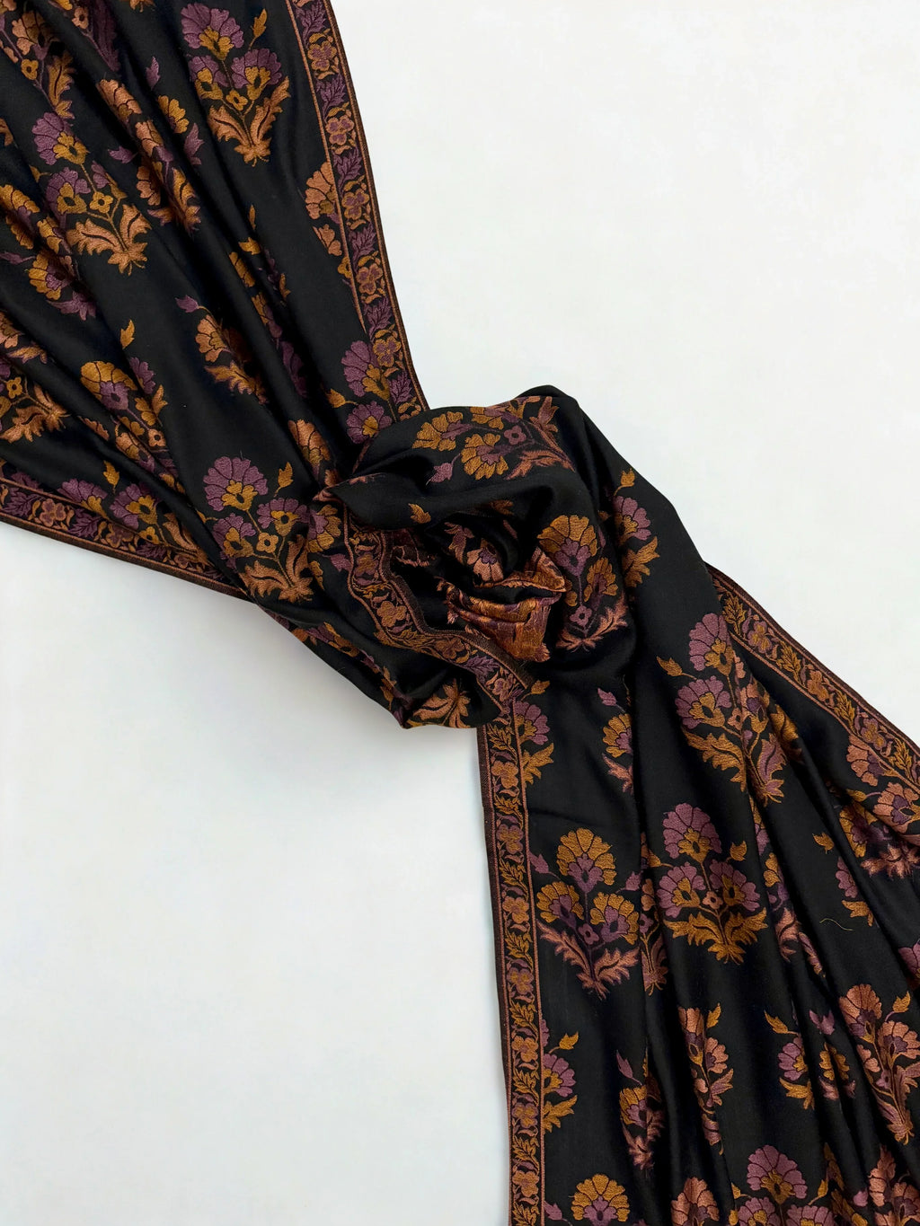 Pure Kashmiri Pashmina Kani shawl, handwoven Kani pashmina, view 7