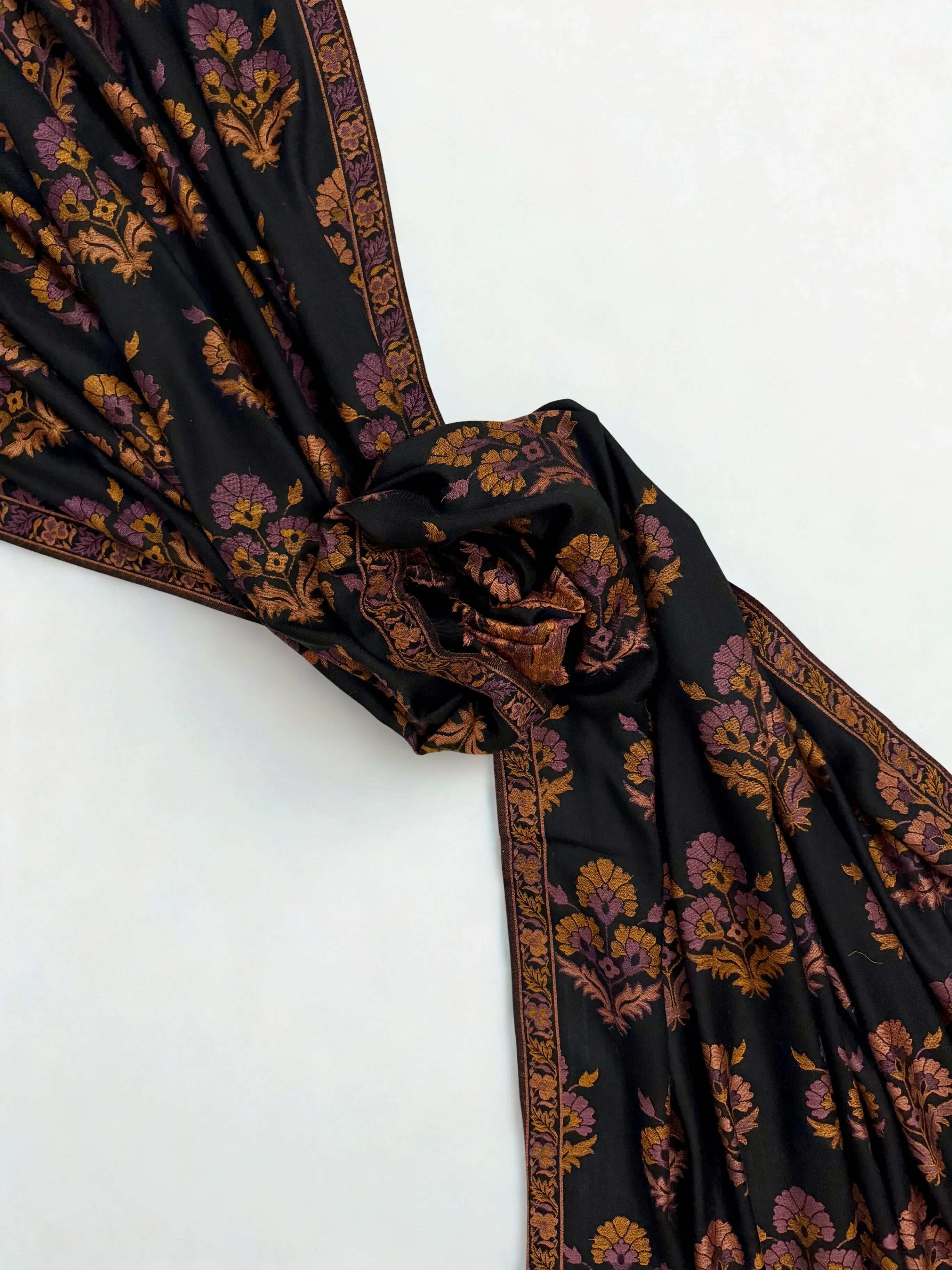 Pure Kashmiri Pashmina Kani shawl, handwoven Kani pashmina, view 7