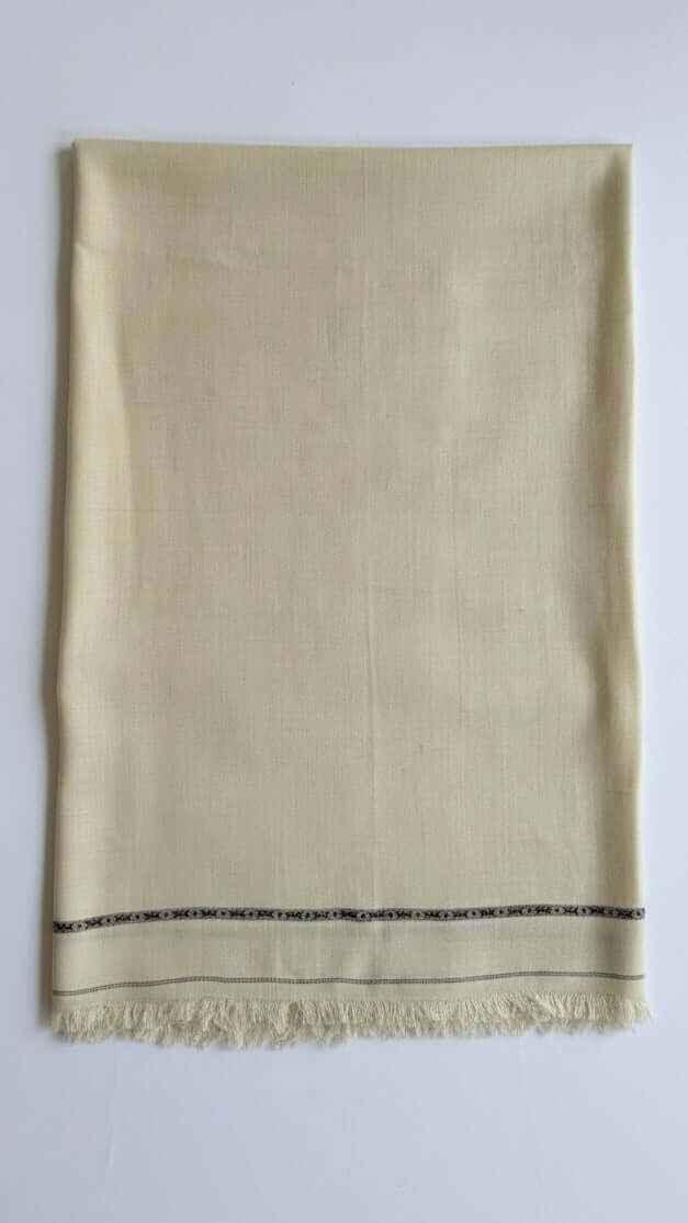 Swati Pashmina Woolen Shawl - Beige