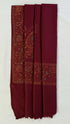 Swati Shahtoosh Embroidered - Maroon