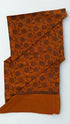 Kashmiri Pashmina Full Embroidered - Burnt Orange