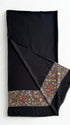 Indian Shahtoosh Palladar Shawl - Black