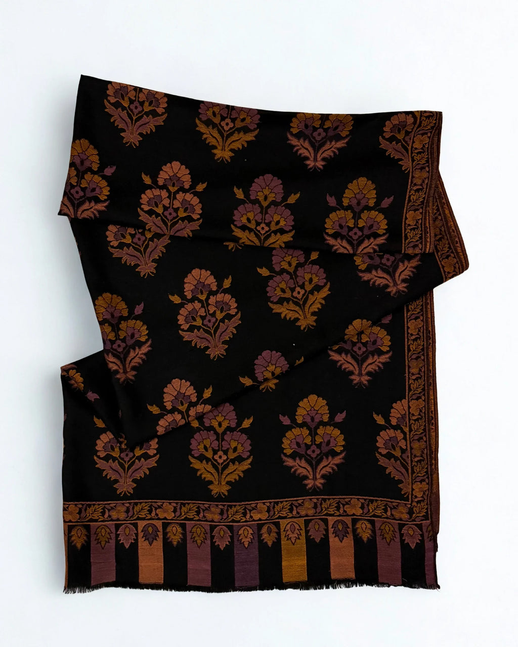 Pure Kashmiri Pashmina Kani shawl, handwoven Kani pashmina, view 5