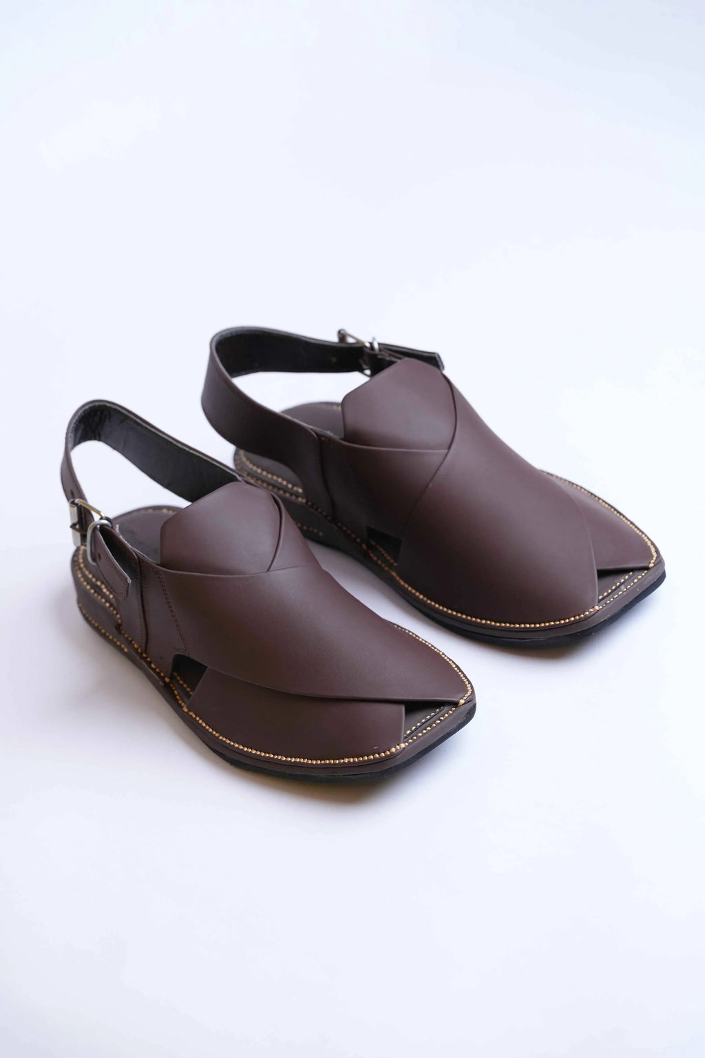 Zardari Peshawari Chappal- Matt Brown