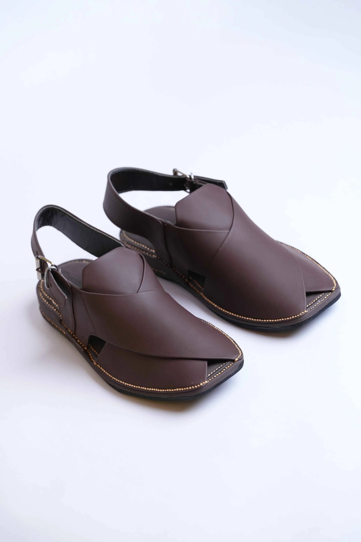 Zardari Peshawari Chappal- Matt Brown