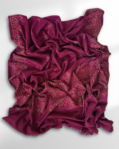 Swati Shahtoosh - Maroon