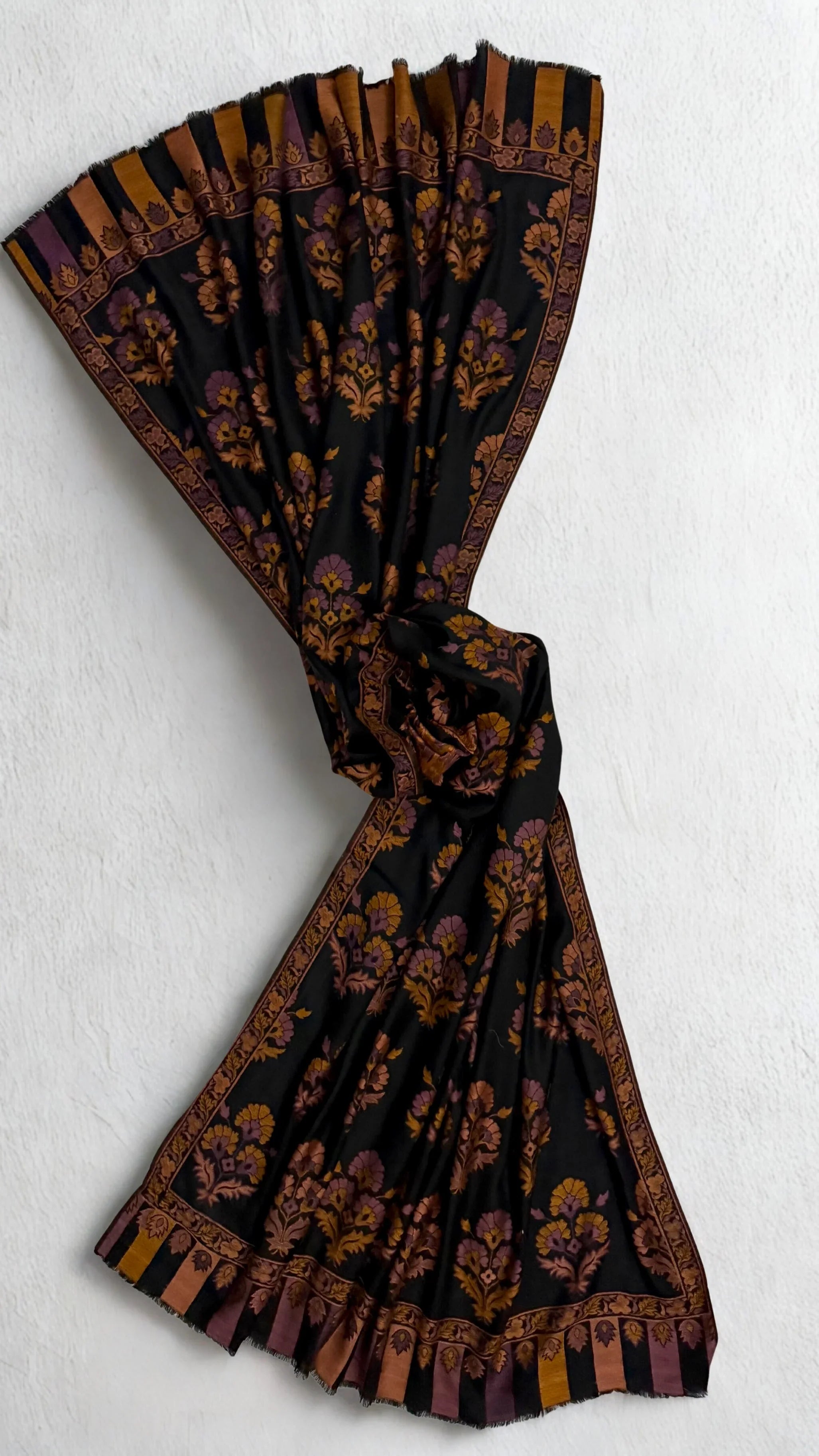 Pure Kashmiri Pashmina Kani shawl, handwoven Kani pashmina, view 6