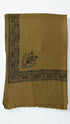 Swati Shahtoosh Embroidered - Khaki Brown